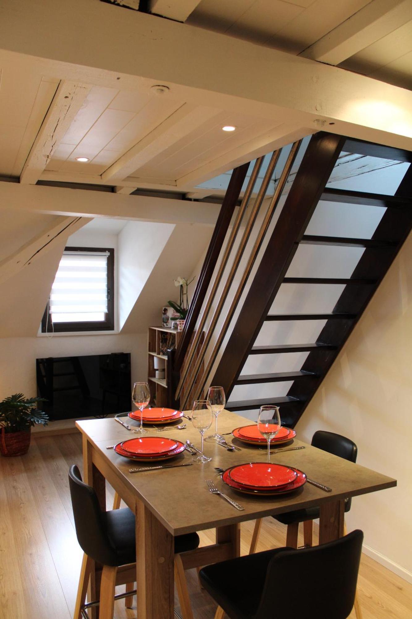 Charmant Duplex Privatise, Climatise, 2 Chambres Strasbourg Exterior photo